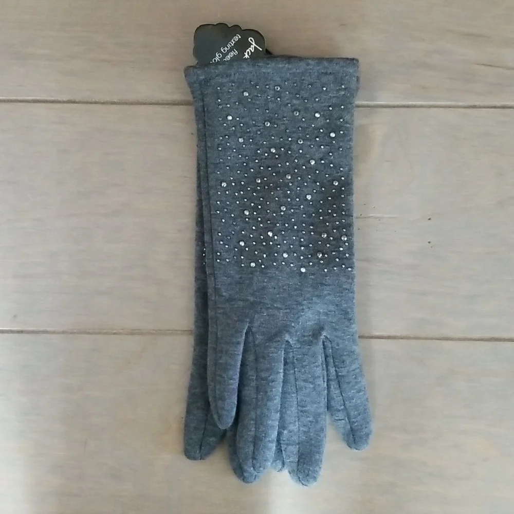 Jack & Missy Studded Fleece Texting Gloves